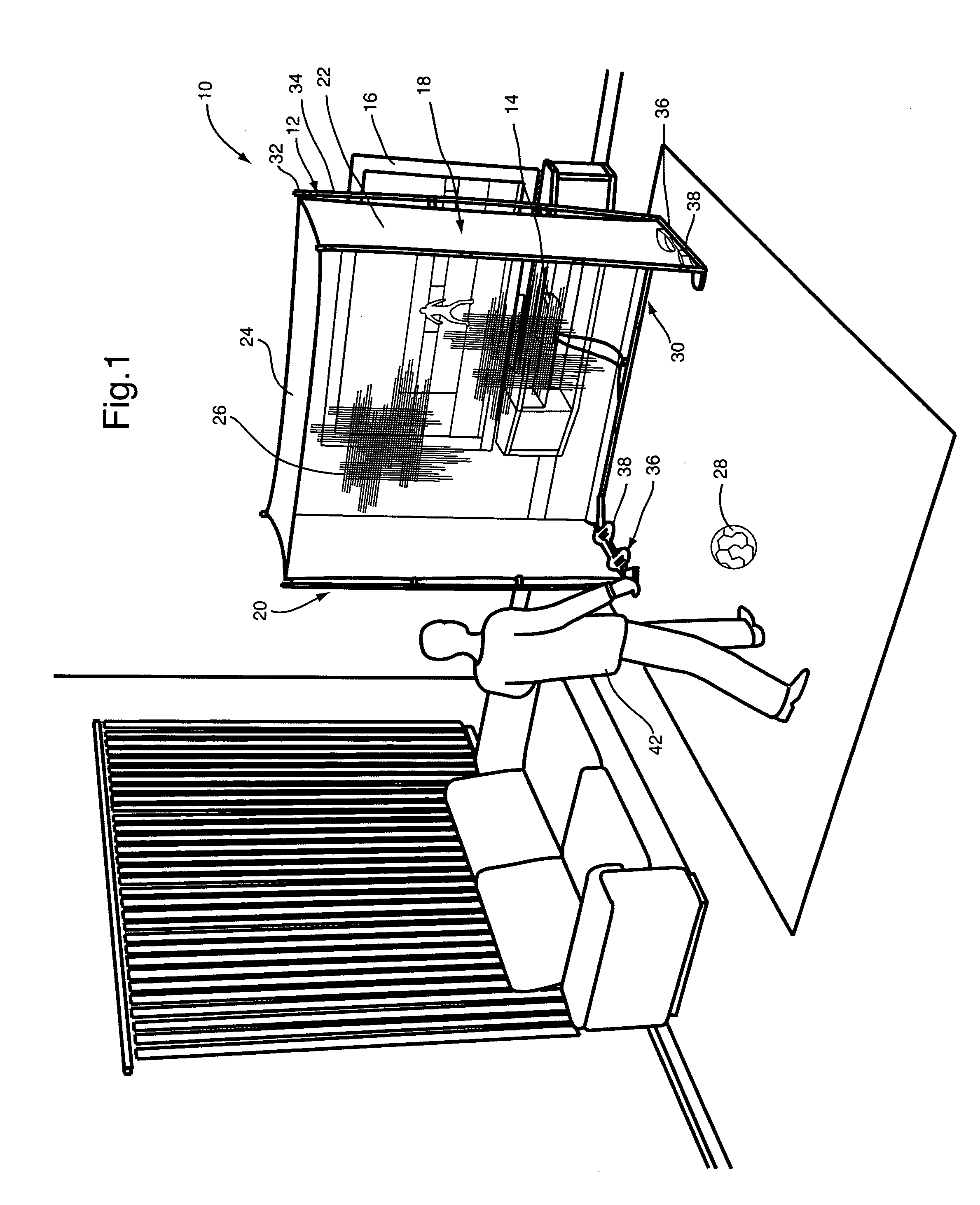 Object tracking interface device as a peripheral input device for computers or game consoles