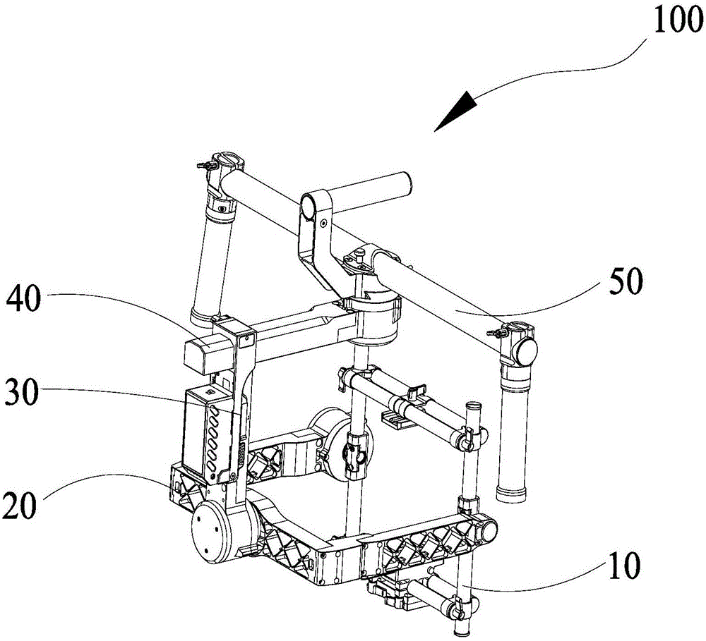 Stable balancing device for camera