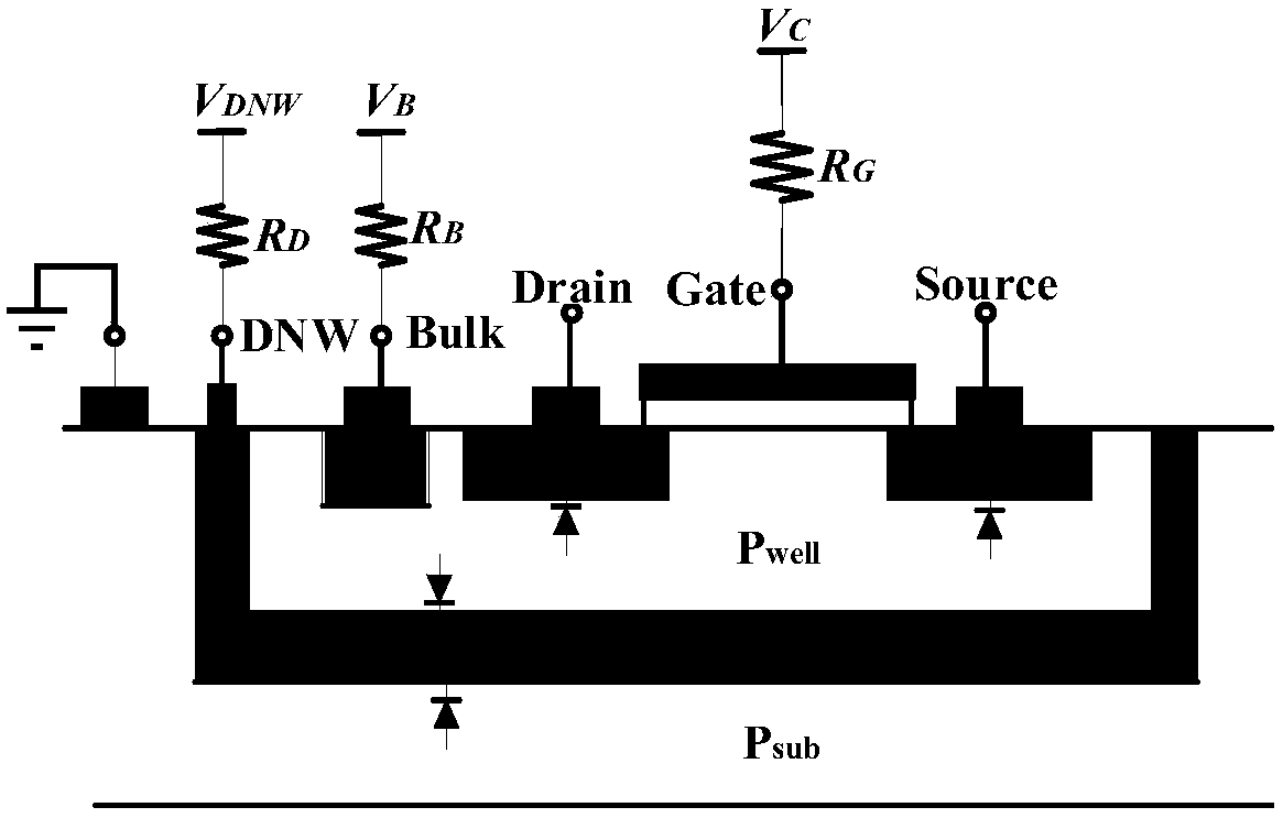 High-frequency low-insertion-loss switch