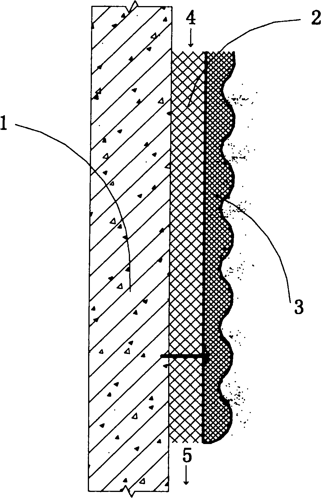 Plane root-zone irrigation method and irrigation device