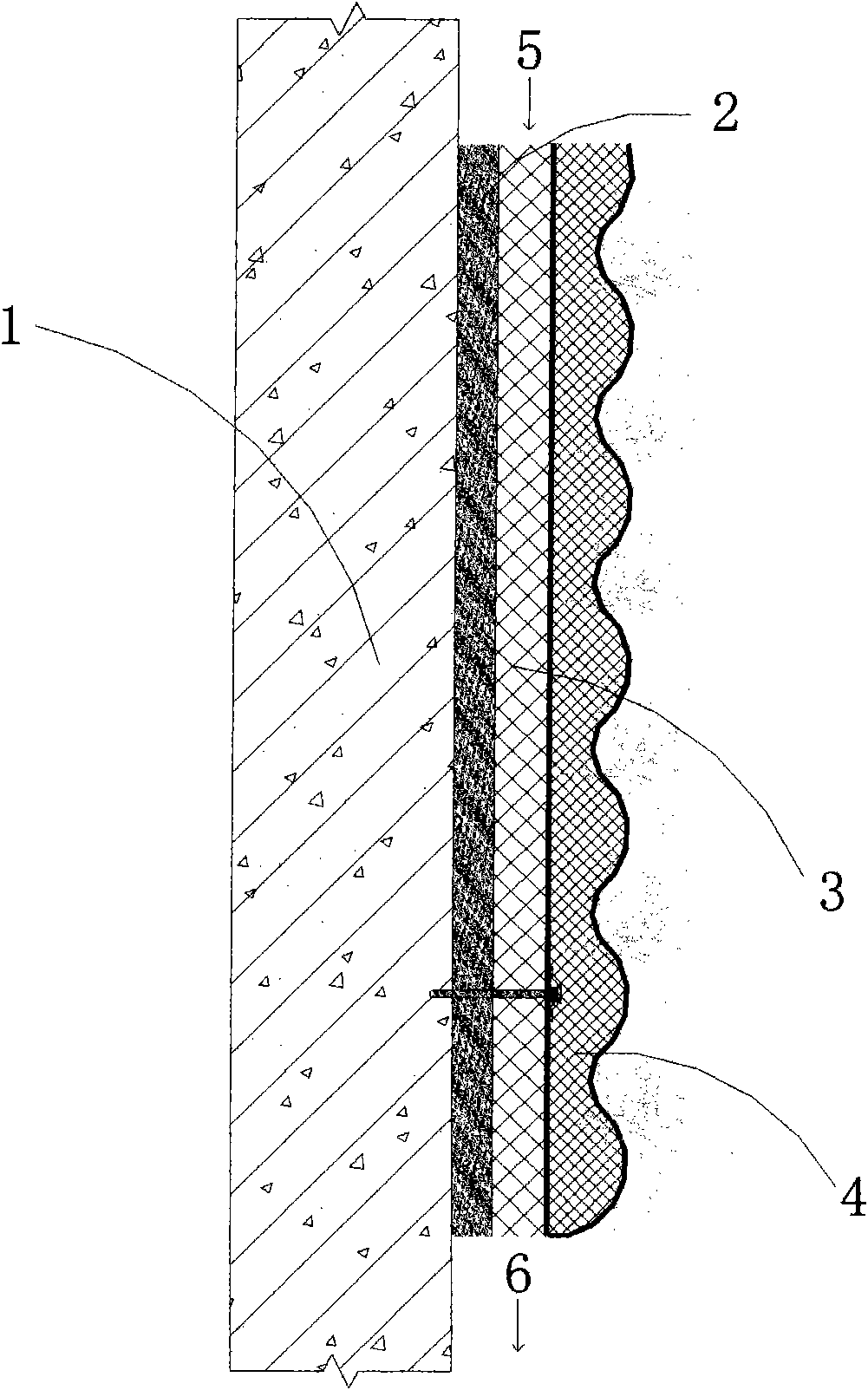Plane root-zone irrigation method and irrigation device