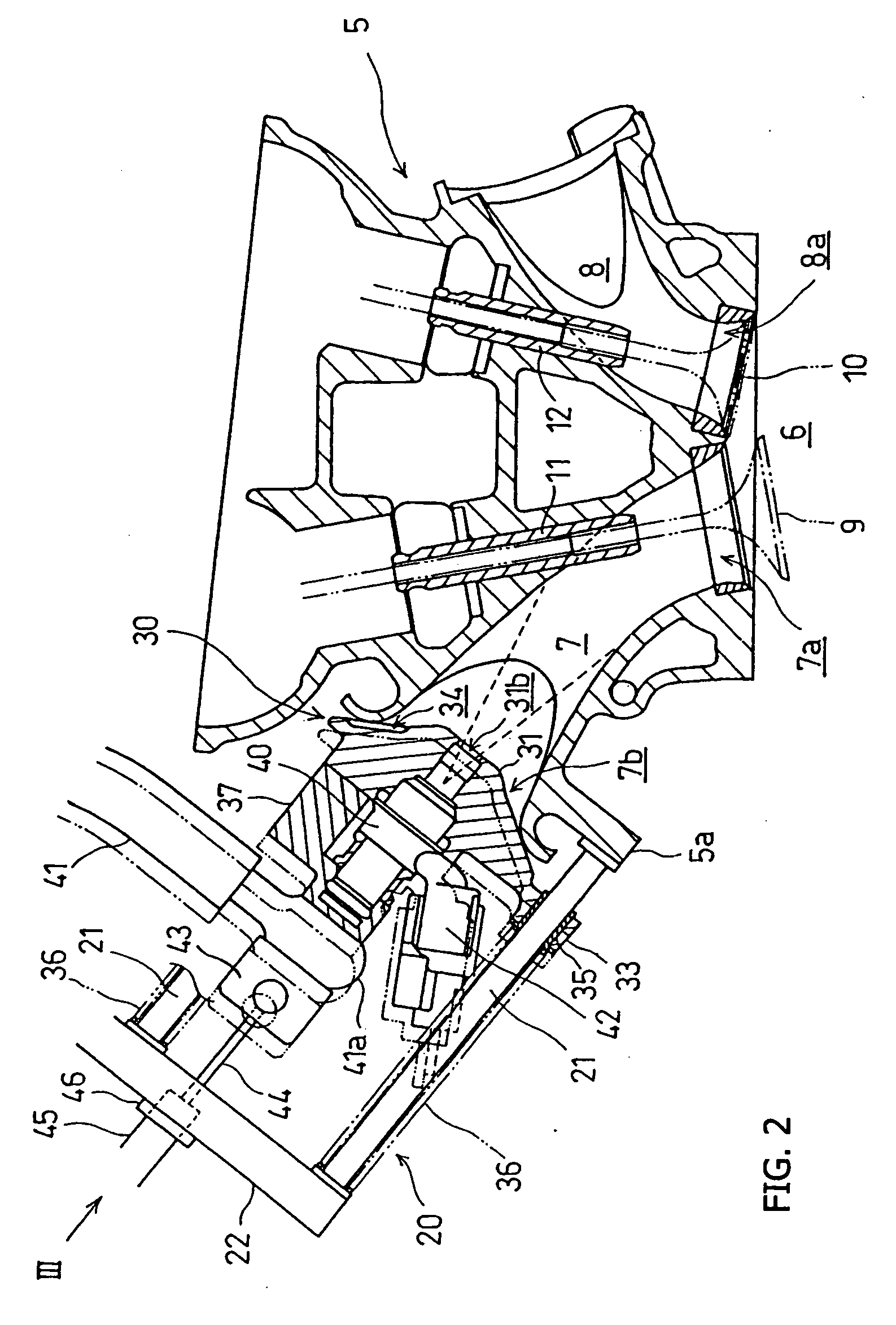 Intake flow control apparatus for an internal combustion engine
