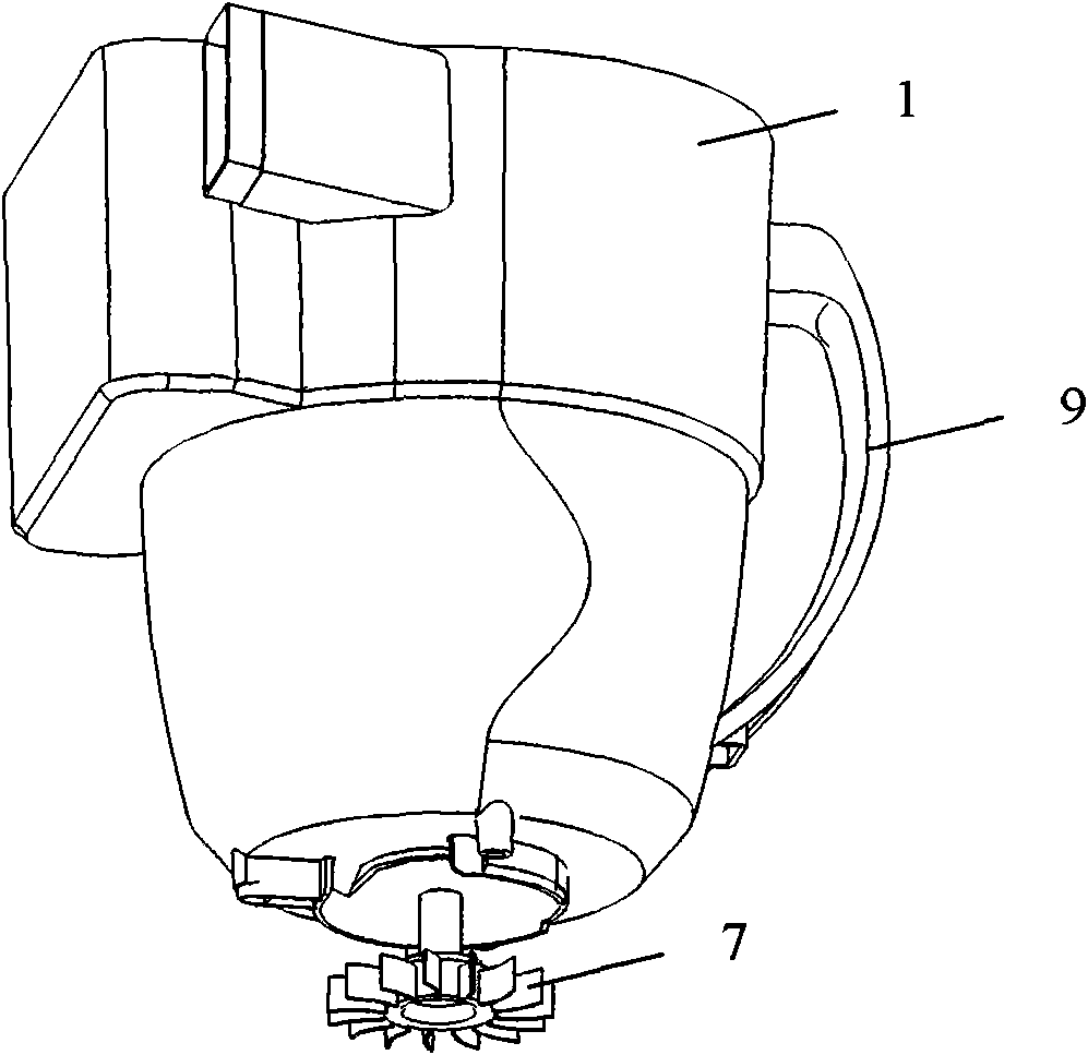 Dust collecting barrel of novel dust collector