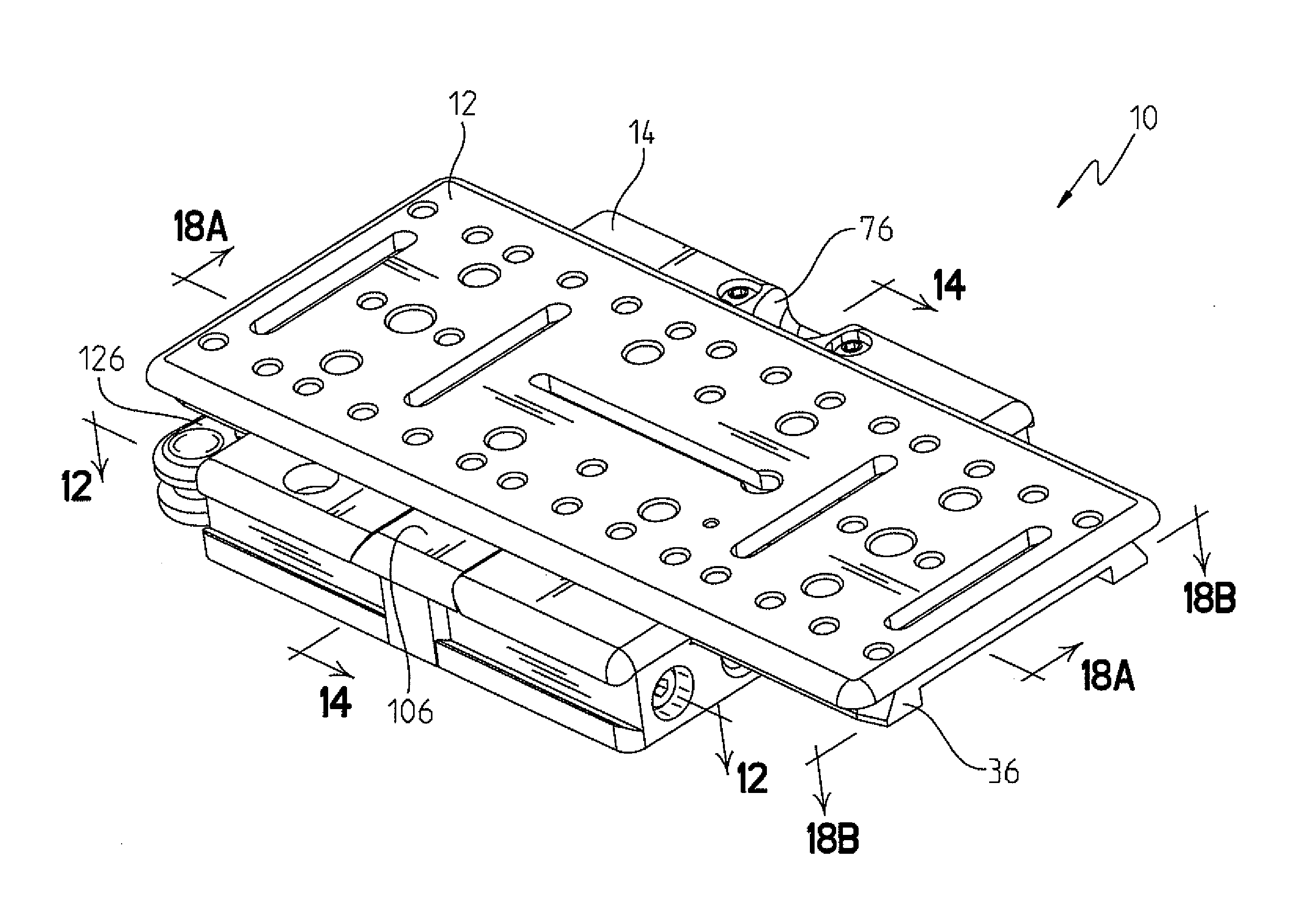 Quick release plate