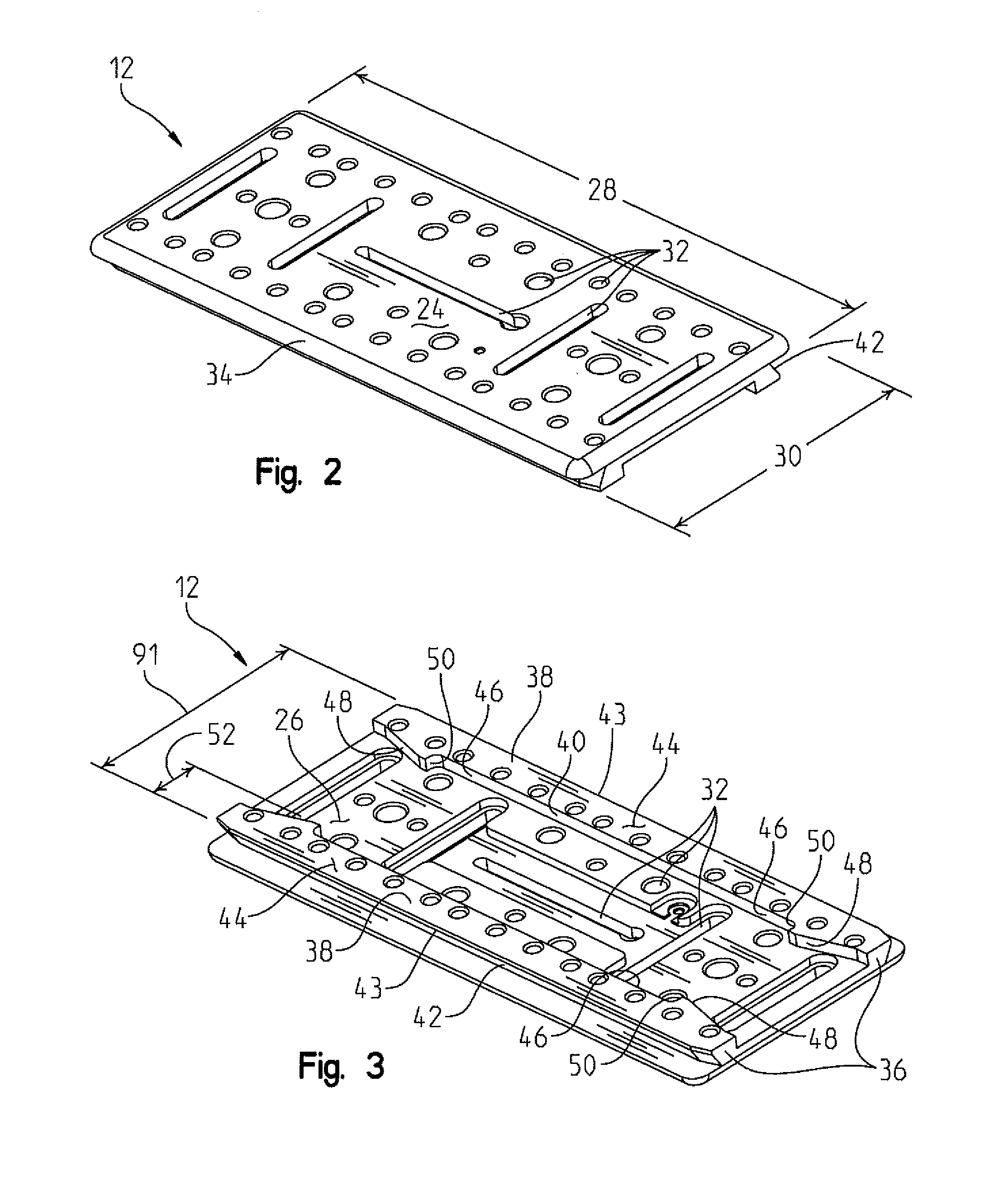 Quick release plate