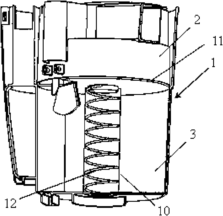 Novel dust-collecting barrel for dust collector