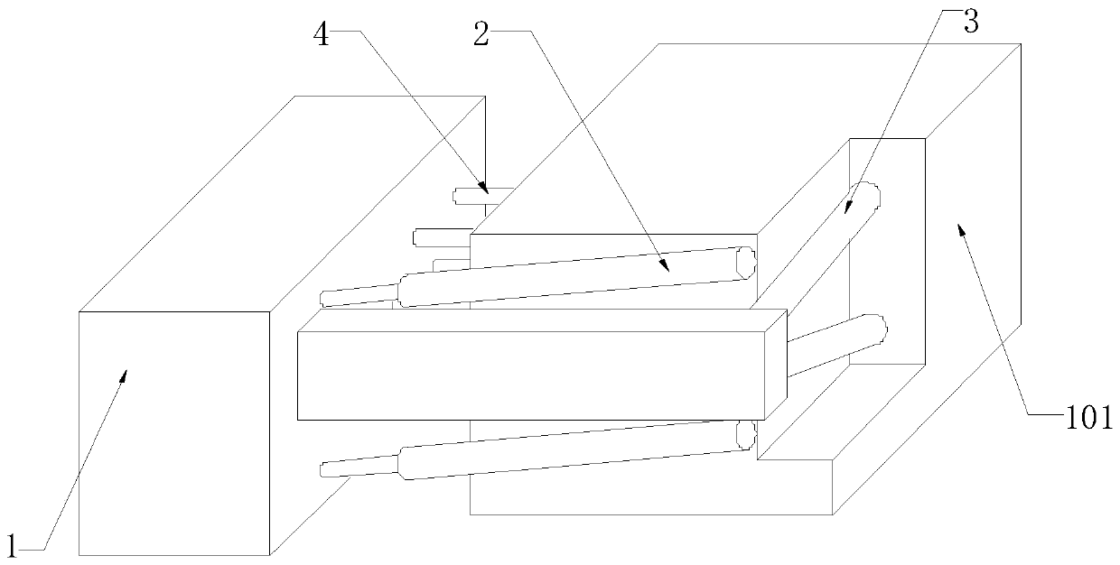 Coal seam crushed coal reducing cutting device