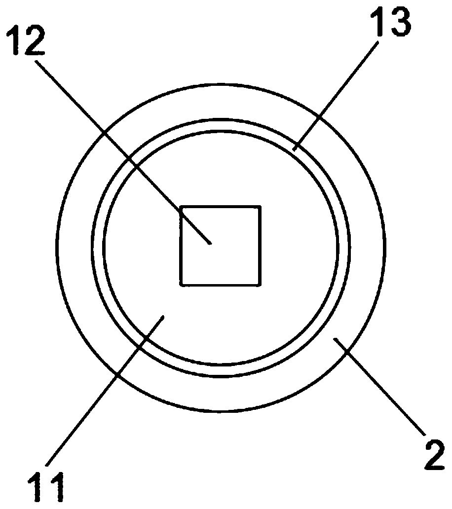 Liquid lead-bismuth fuel rod for cooling ADS reactor and with weak PCI effect