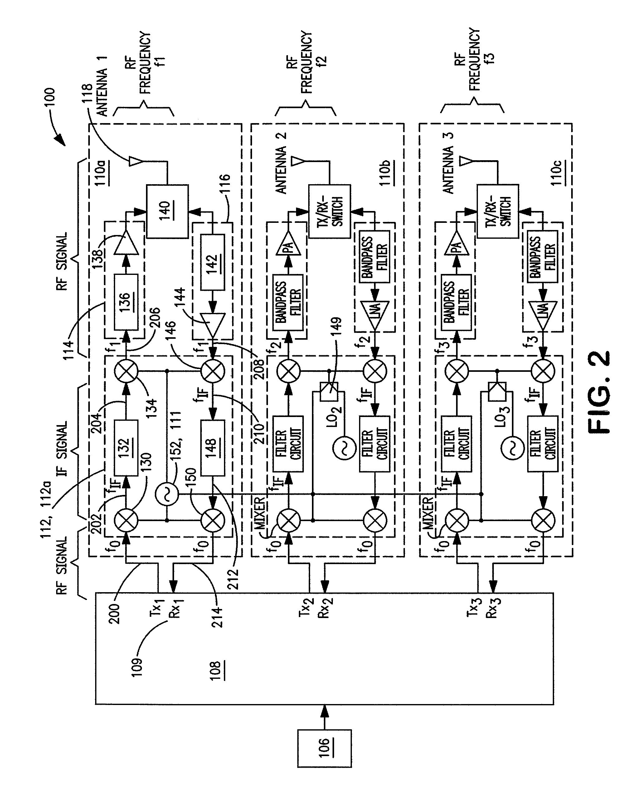 System and method for frequency offsetting of information communicated in MIMO-based wireless networks