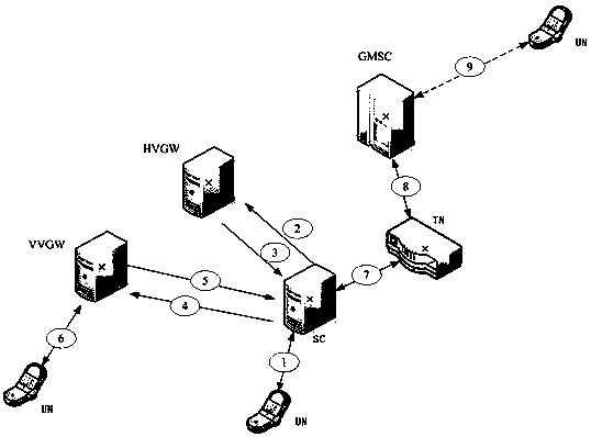 Implementation method for voice call borne by LTE