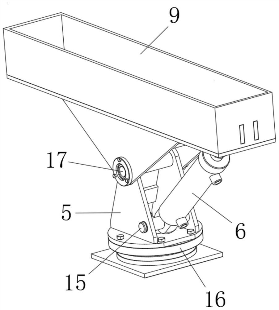 Washing device for cleaning building curtain wall and using method thereof