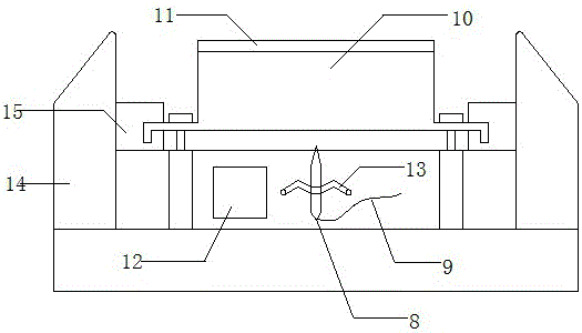 Head lamp radiator