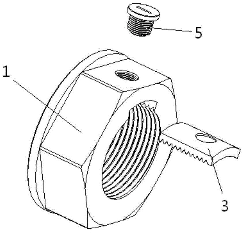 Anti-loose internal threaded part and screw joint device
