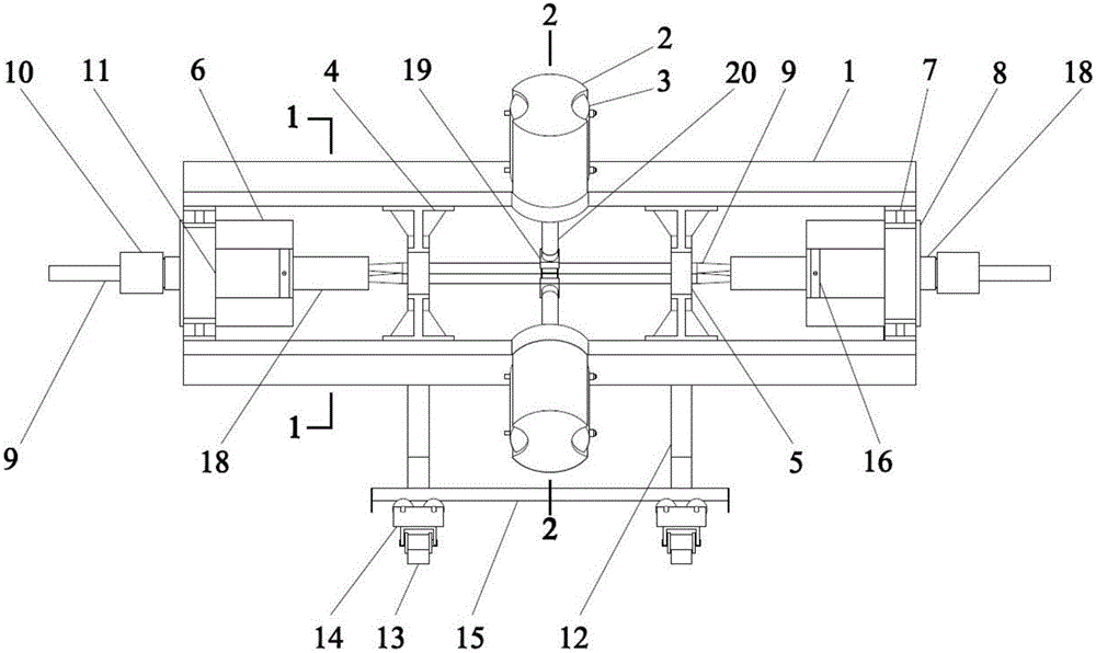 Universal type true-triaxial static load pre-loading system for split Hopkinson pressure bar