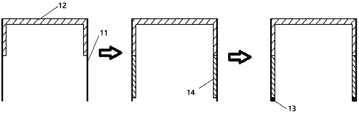 Built-in magnetic steel non-metal support structure and Stirling refrigerator and power generator