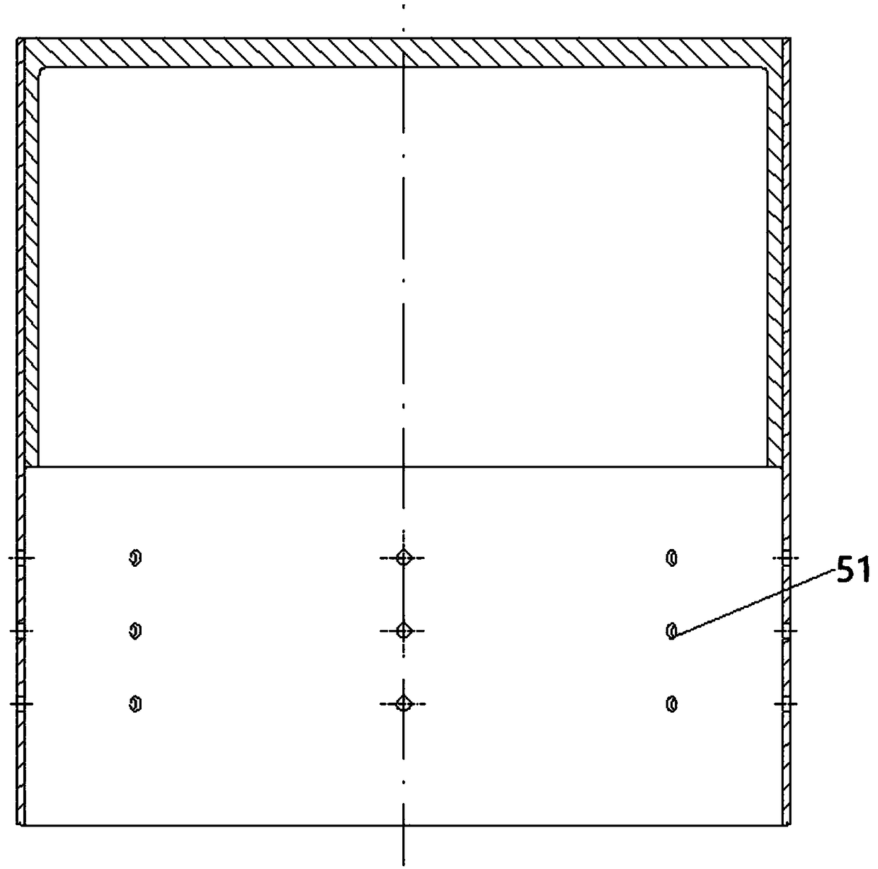 Built-in magnetic steel non-metal support structure and Stirling refrigerator and power generator