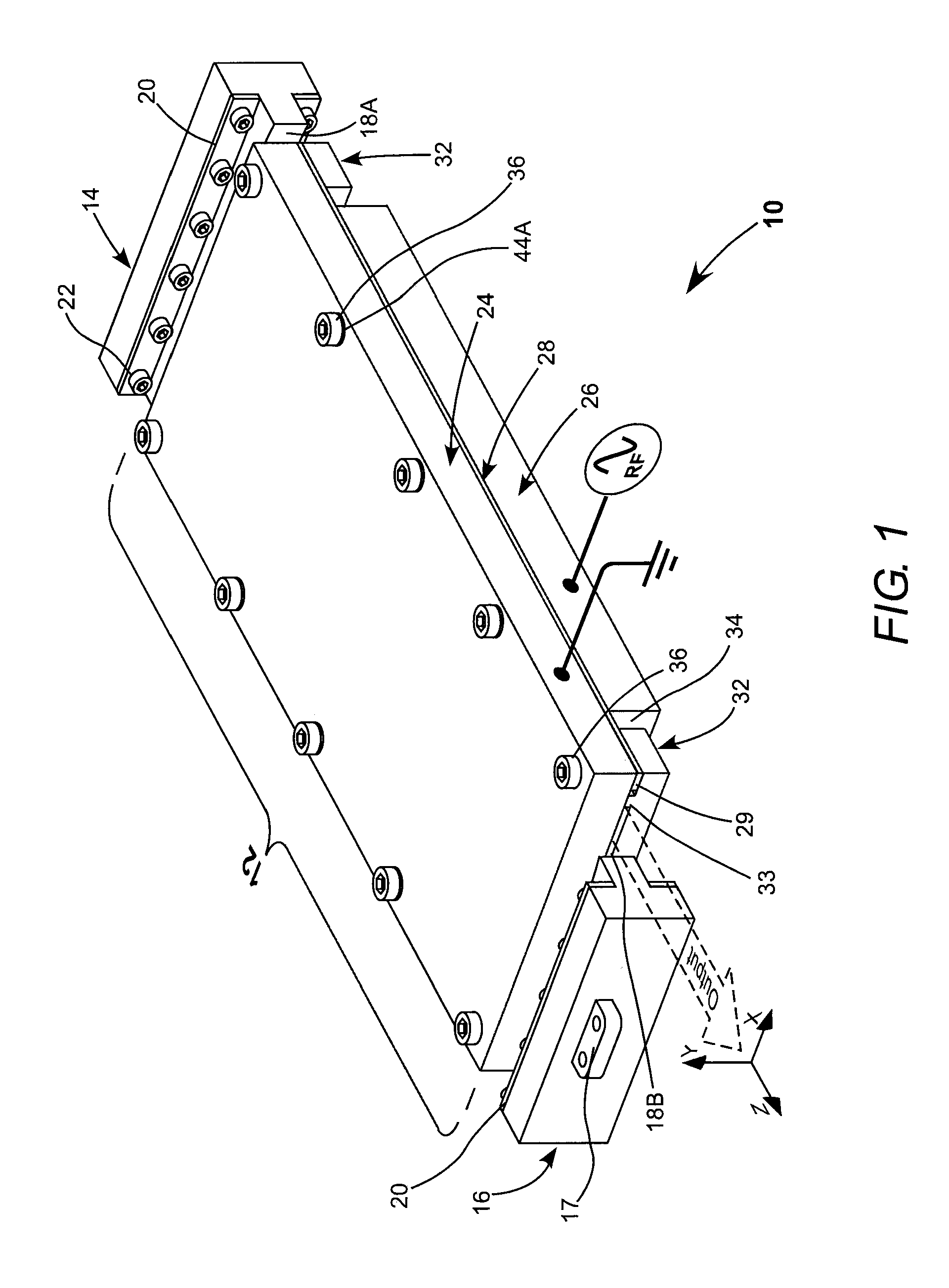 Particle damage protection for high power co2 slab laser mirrors