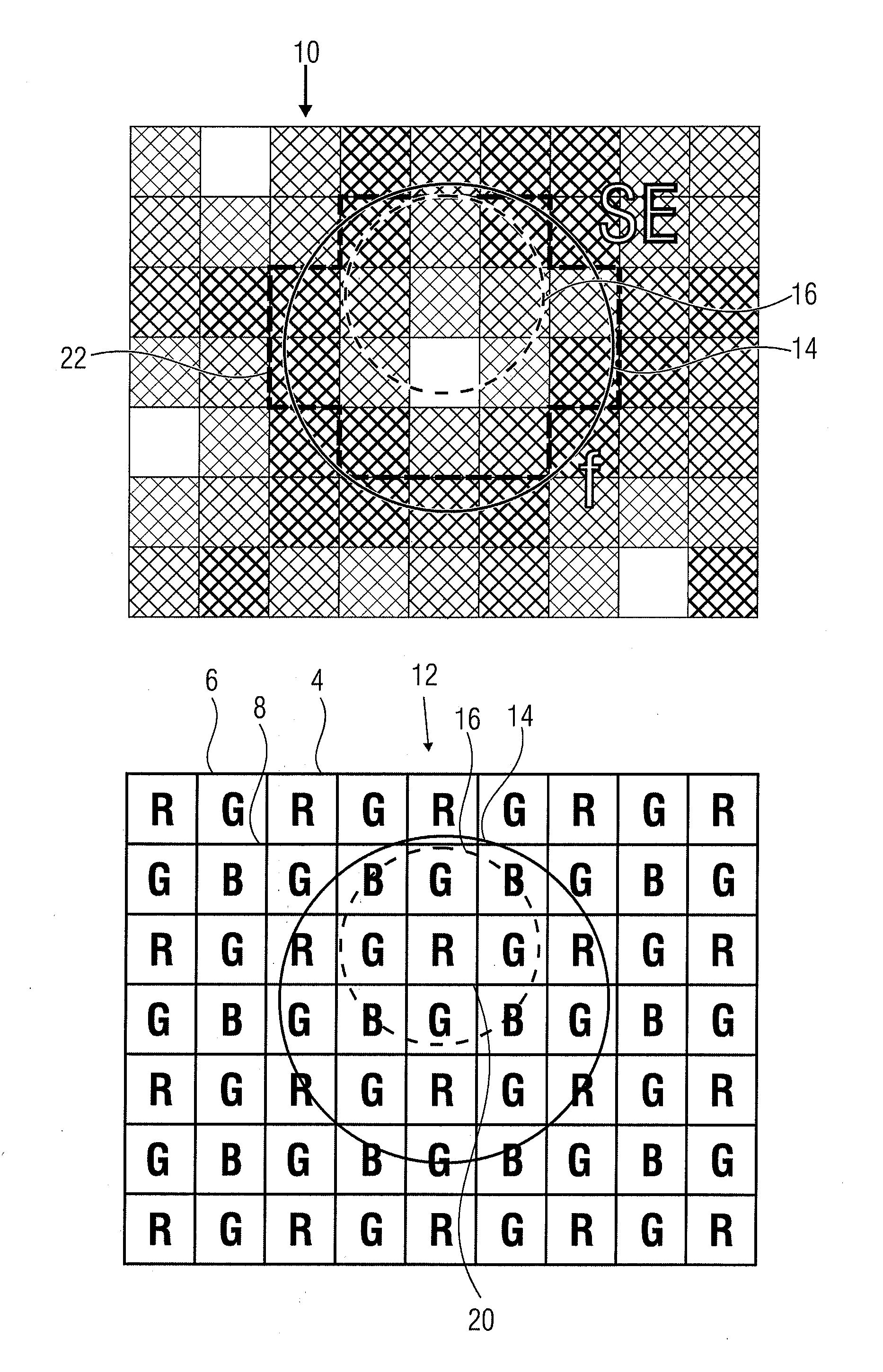 Device and method for compensating color shifts in fiber-optic imaging systems