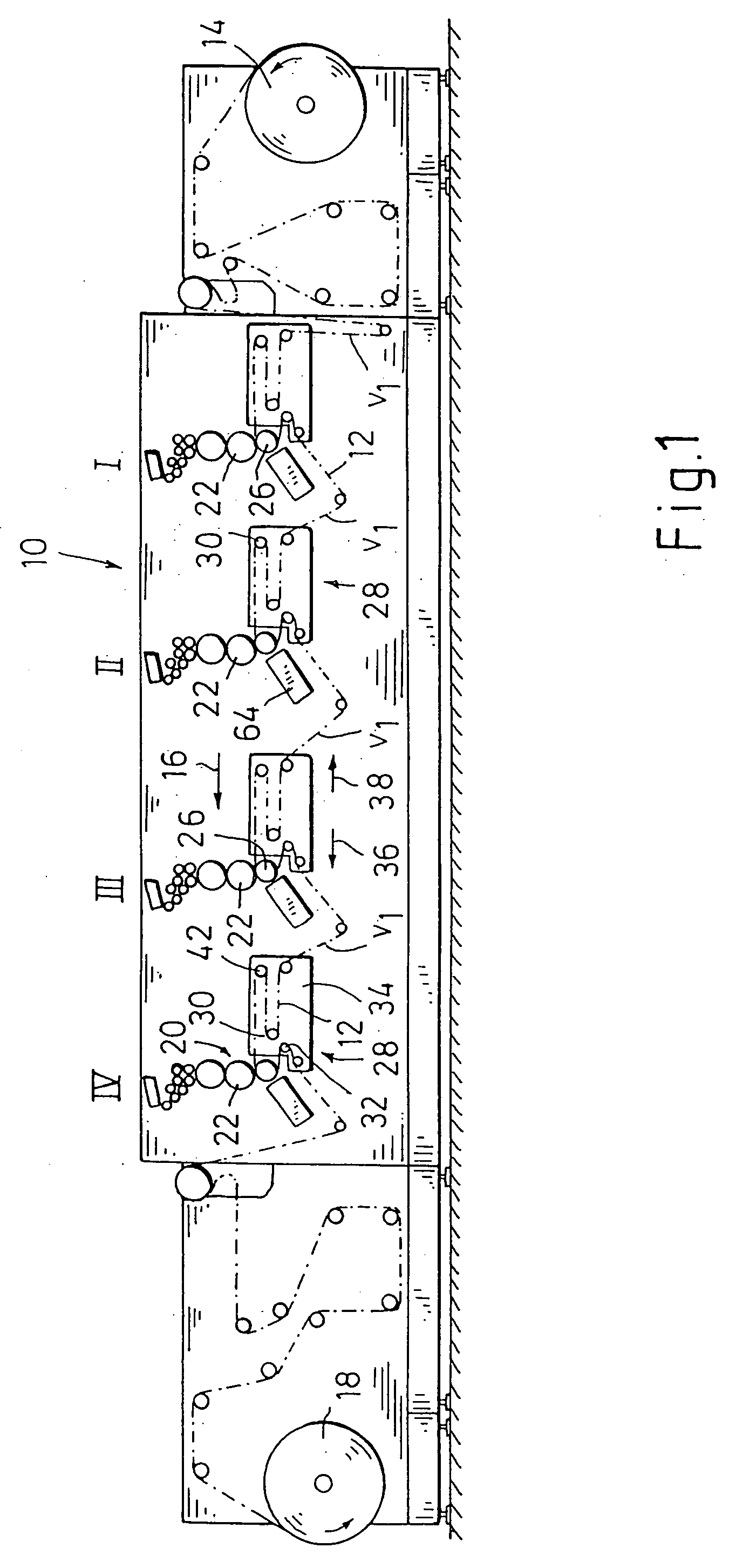 Method and apparatus for printing a web