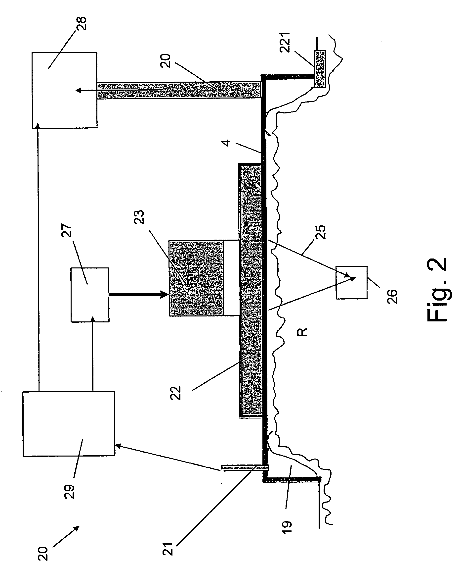 Apparatus and method for inhibiting pain signals transmitted during a skin related medical treatment