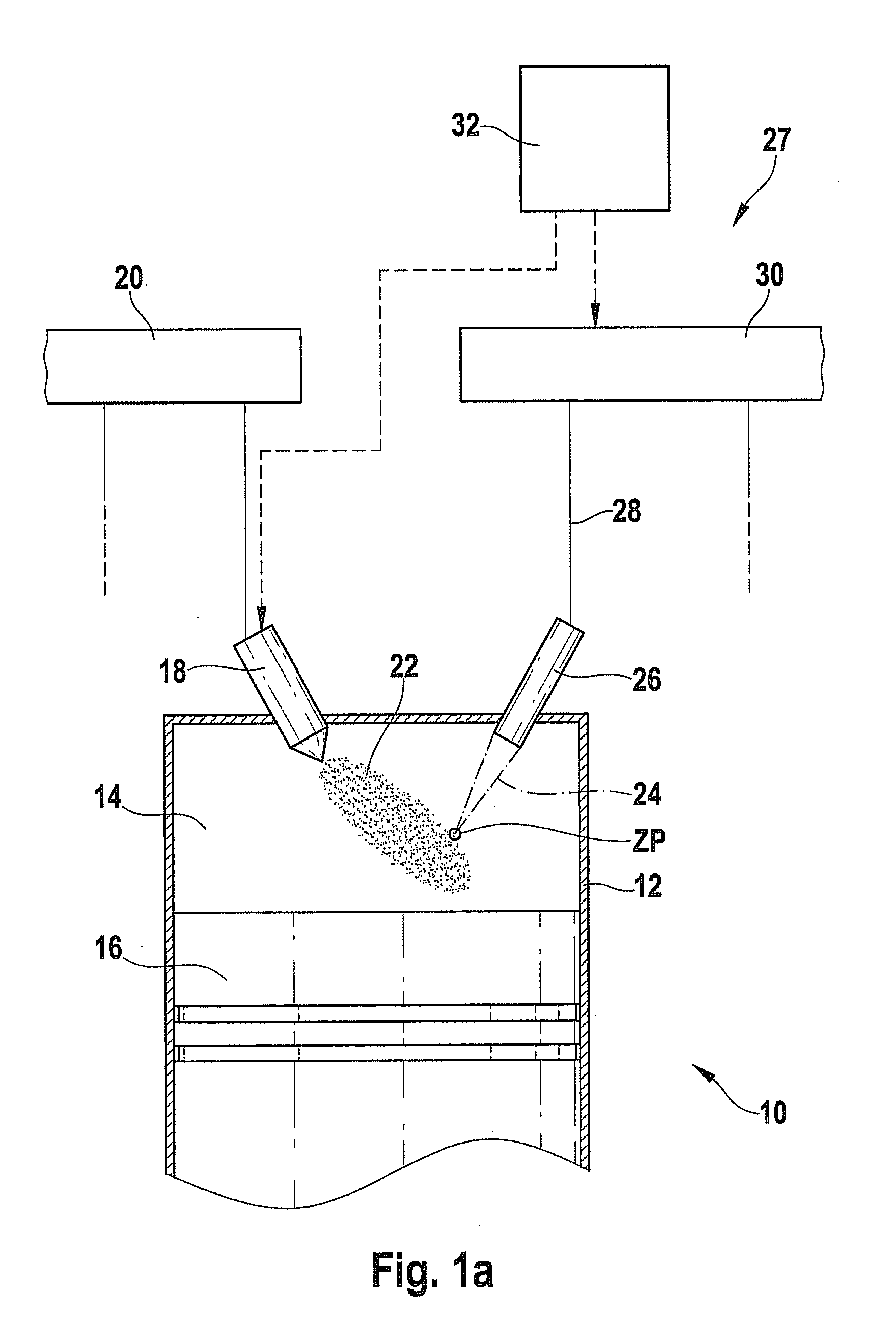 Ignition device for a laser ignition system of an internal combustion engine