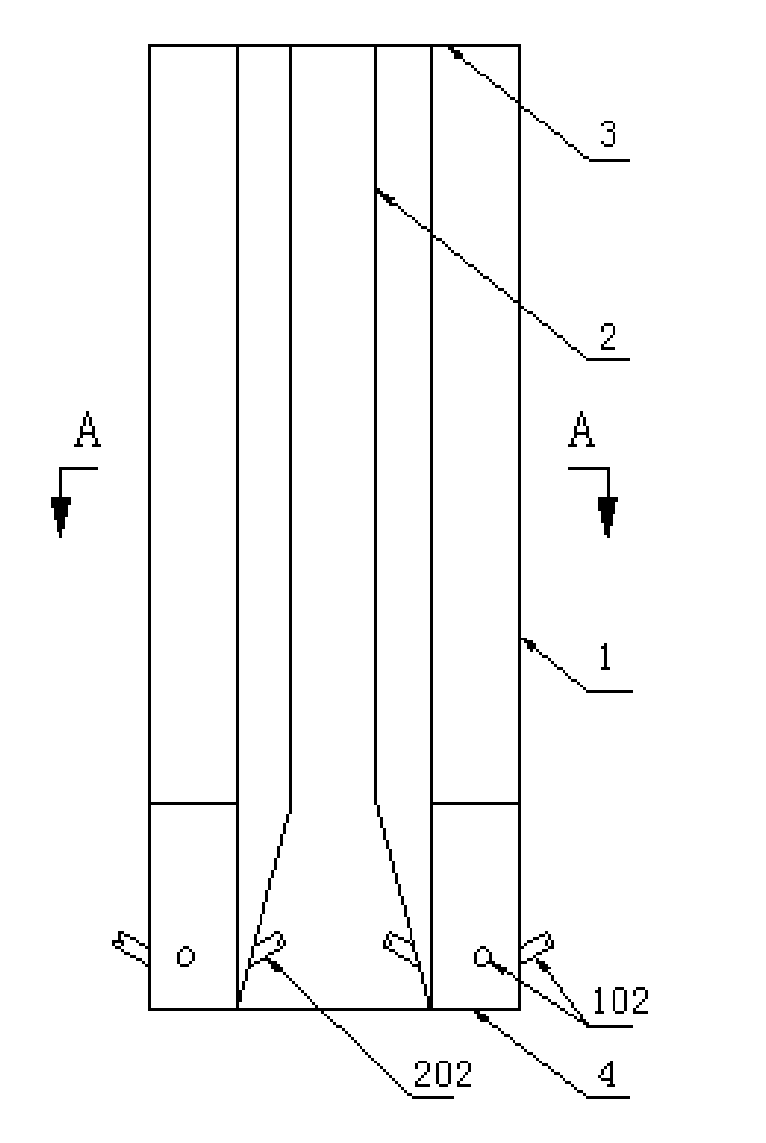Furnace of circulating fluidized bed boiler having variable cross-section water-cooled column