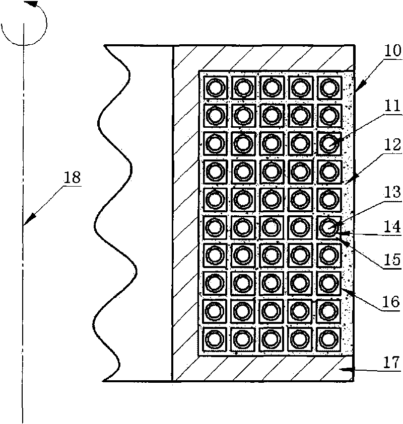 Fiber optic gyro coil wound by square section preformed fibers