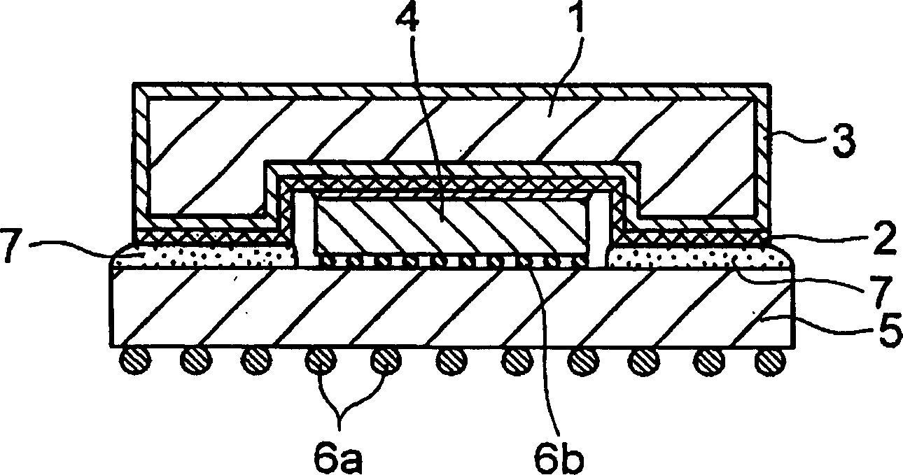 Member for semiconductor device