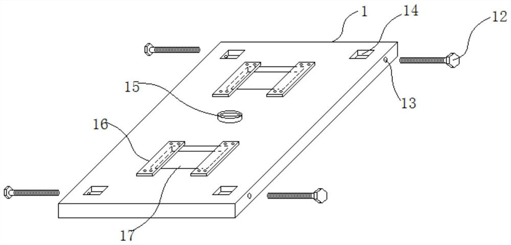 Integrated modular machine room structure of sewage treatment equipment