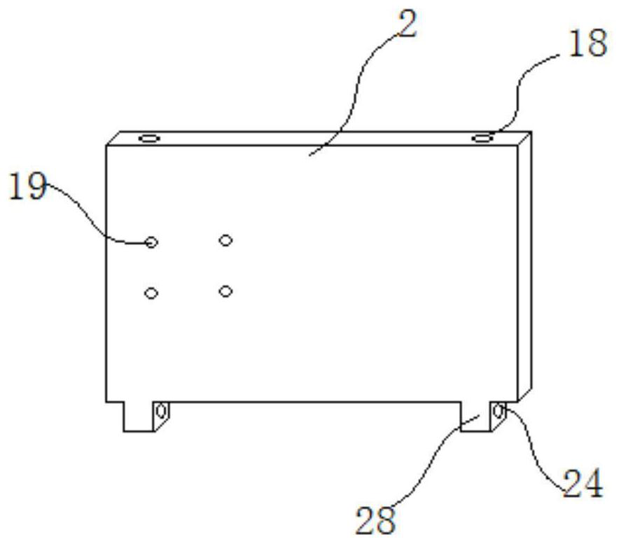 Integrated modular machine room structure of sewage treatment equipment