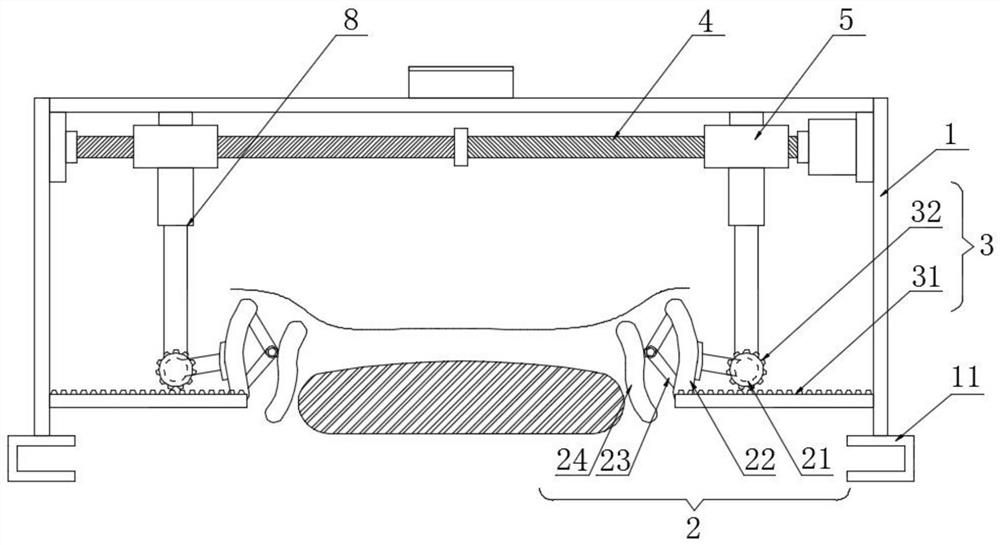 An anti-pressure and protective nursing device after hepatobiliary intervention