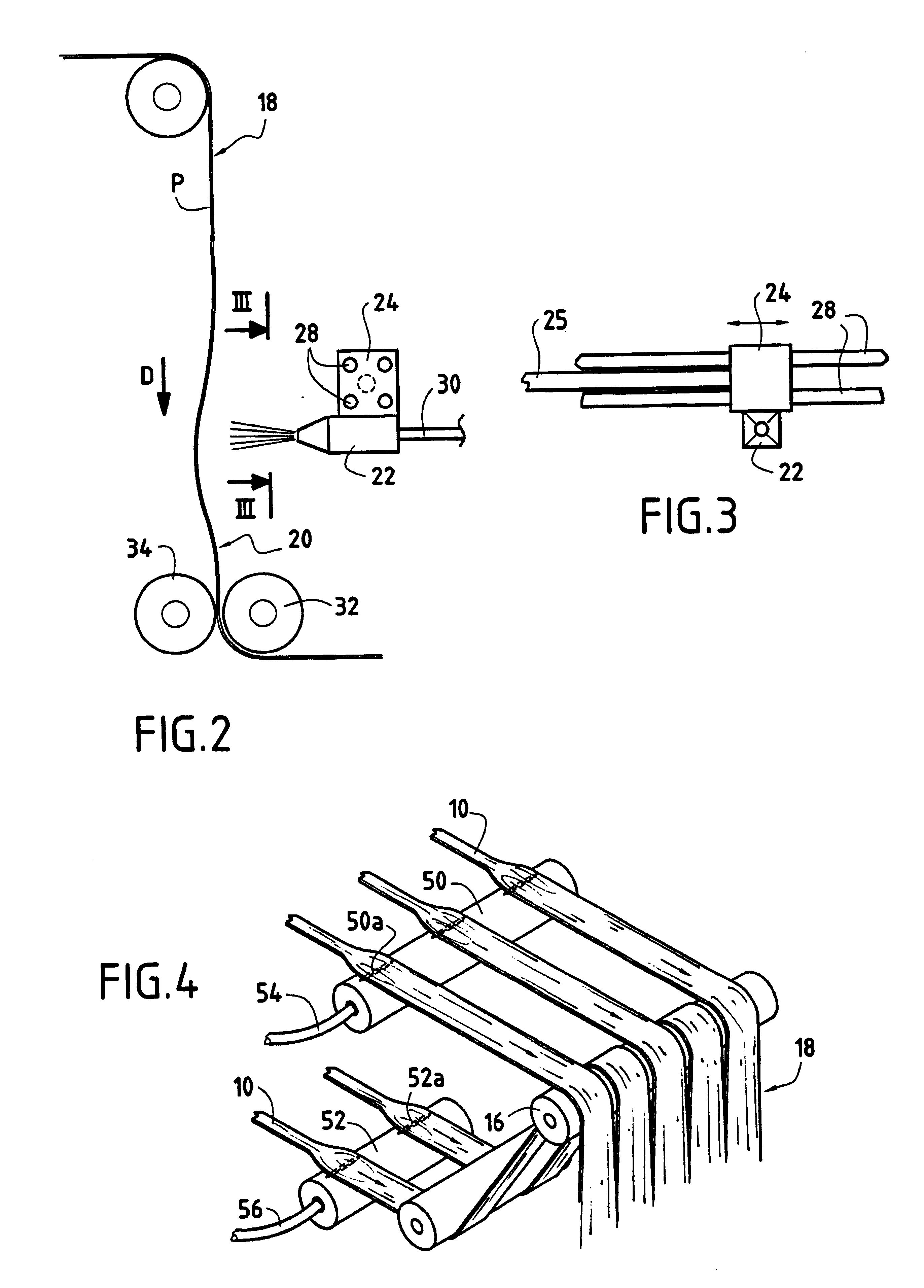Method and apparatus for making a fiber sheet by spreading out tows.