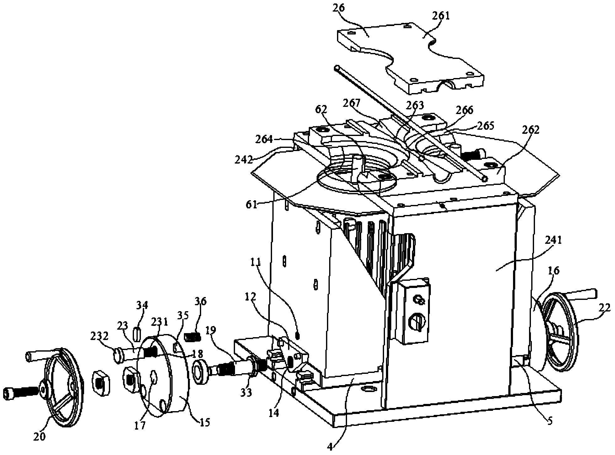 Stripping device for metal protective layer in cable