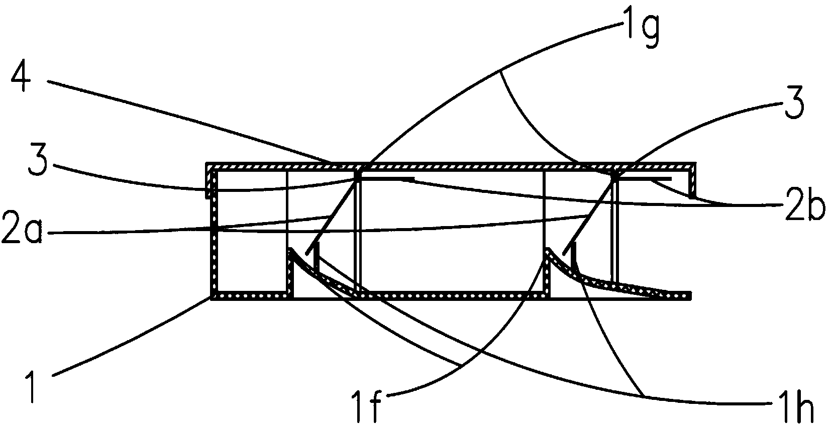 Suspension type movable door cockroach catching device