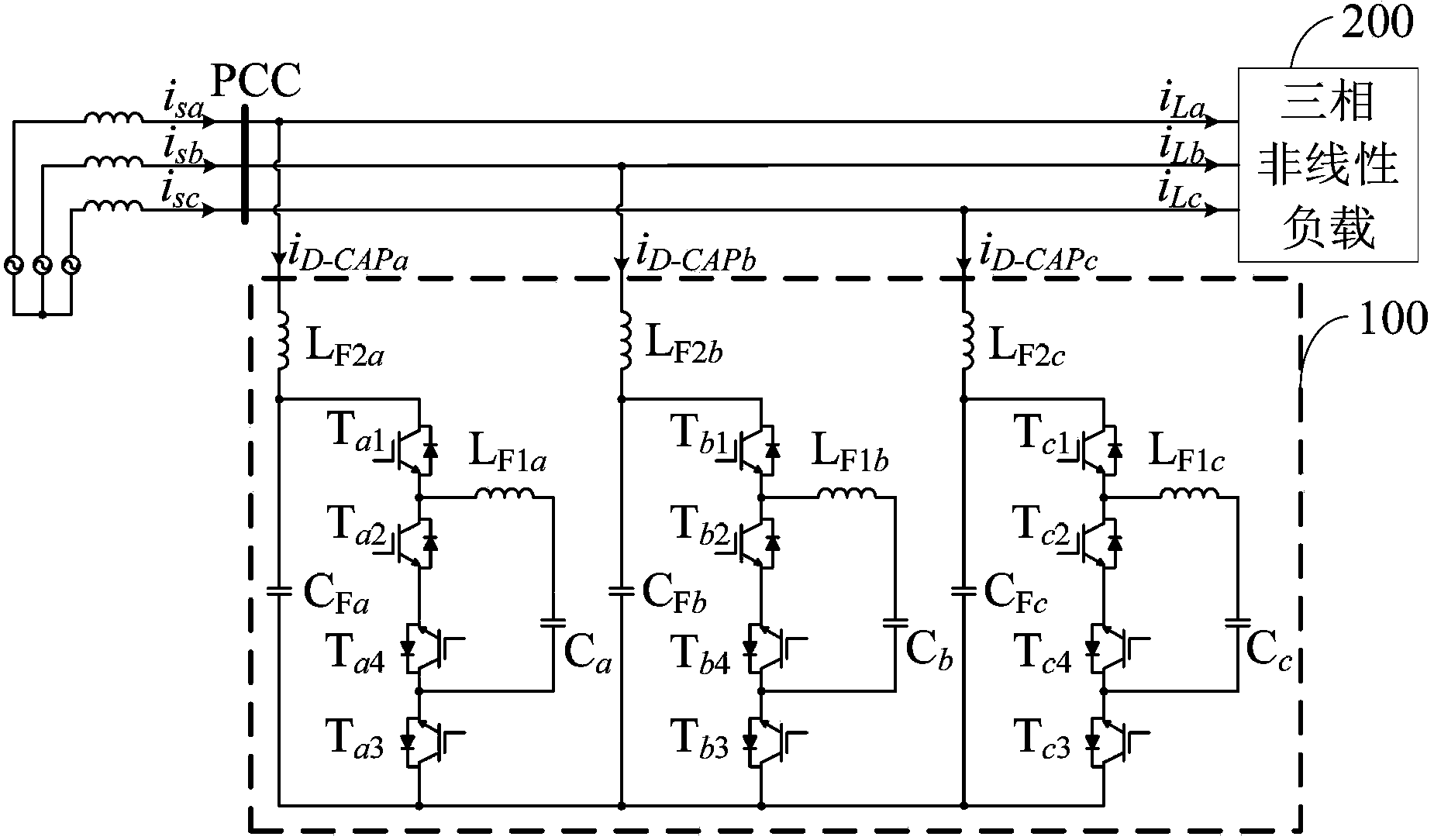 Electric energy quality regulating device based on reactive compensation capacitor and method for controlling electric energy quality regulating device