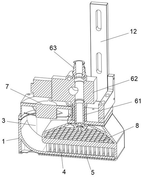 Air-blowing type labeling device