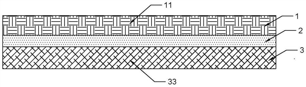 Antibacterial, mildew-proof and flame-retardant wall cloth and preparation method thereof