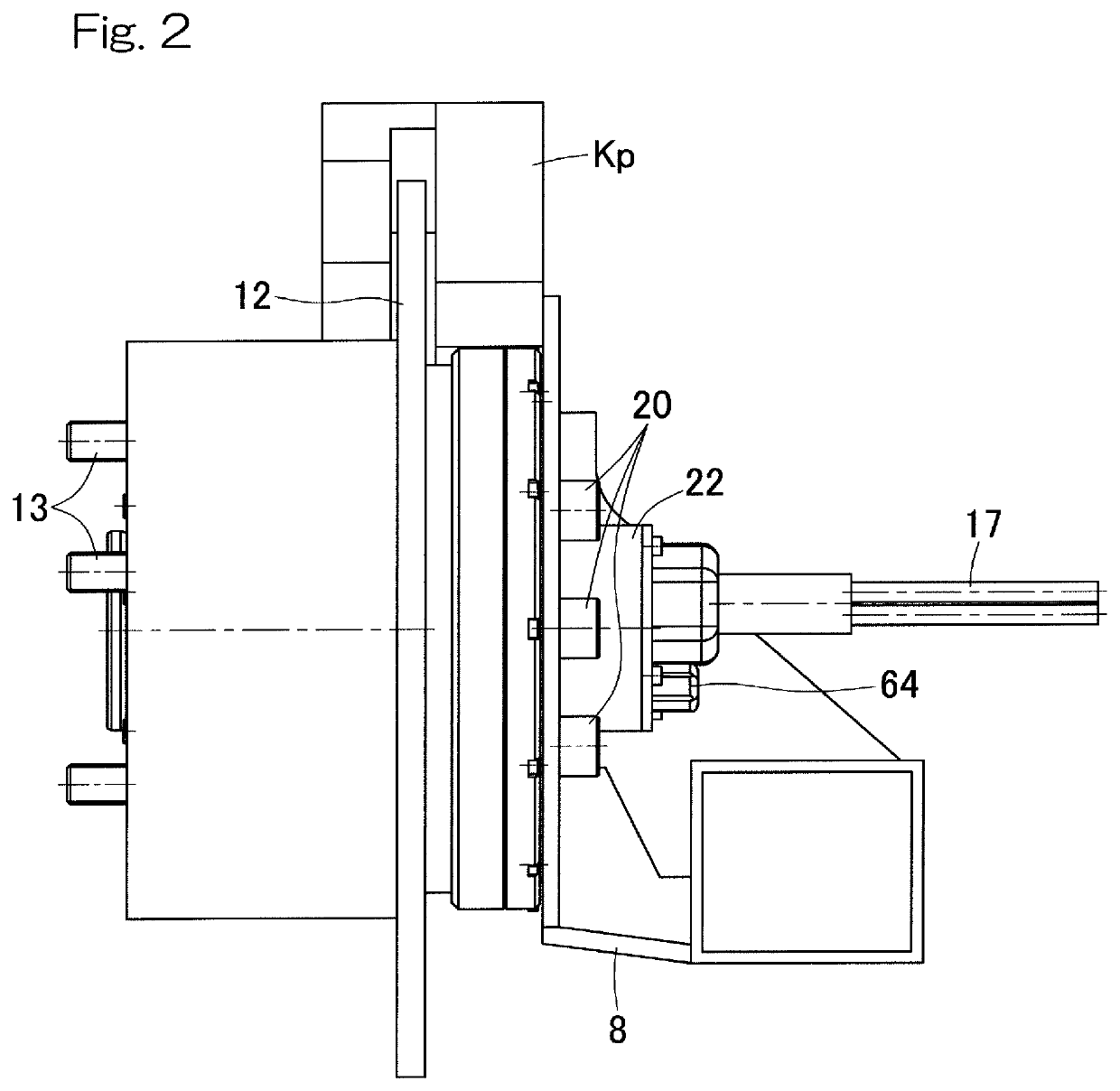 Vehicle power device and wheel bearing device with generator