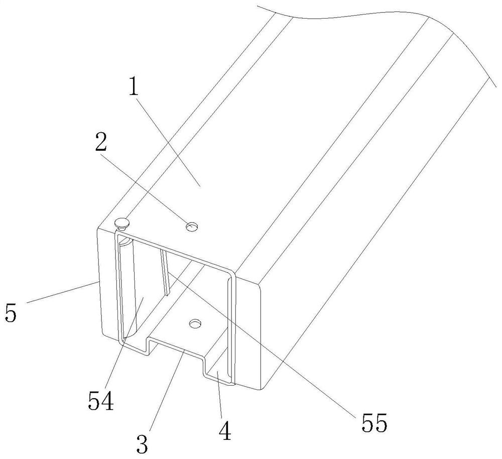 Packaging tube structure for packaging micro-mini integrated circuits