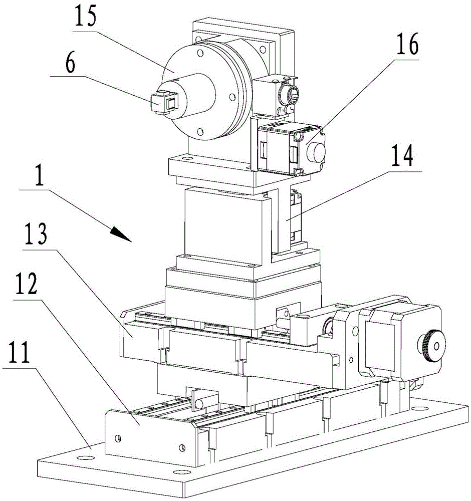 Three-dimensional packaging device and three-dimensional packaging method aiming at MEMS