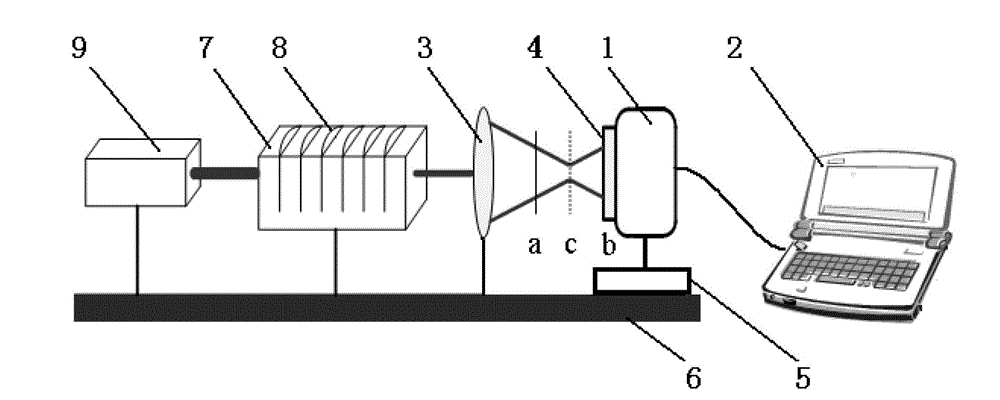 Laser beam detection device and method based on ENZ theory