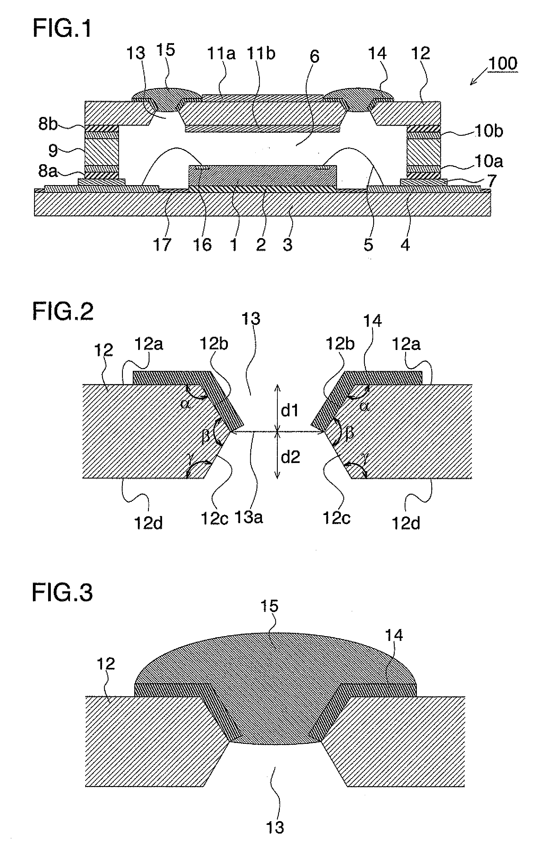 Vacuum package and manufacturing process thereof