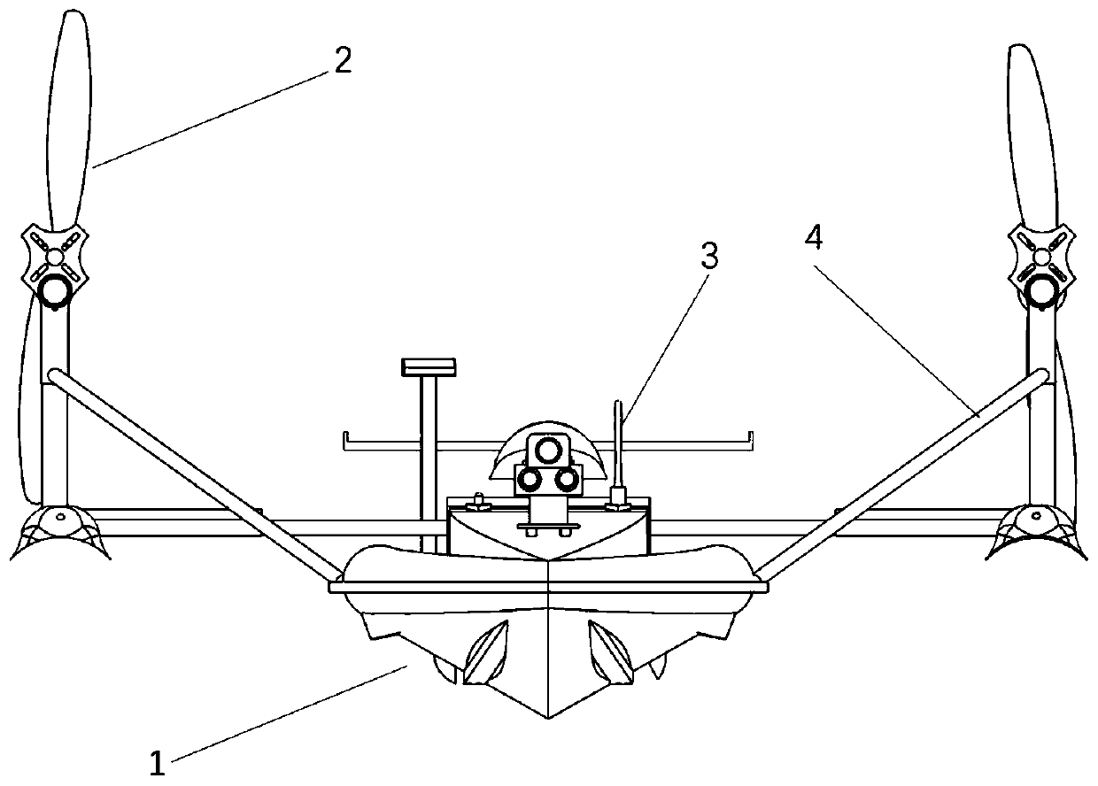 A water surface multifunctional autonomous cruise ship system