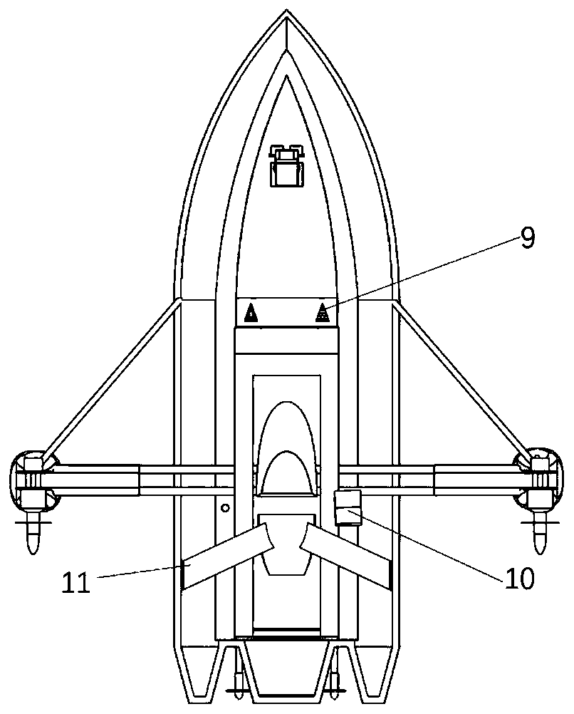 A water surface multifunctional autonomous cruise ship system