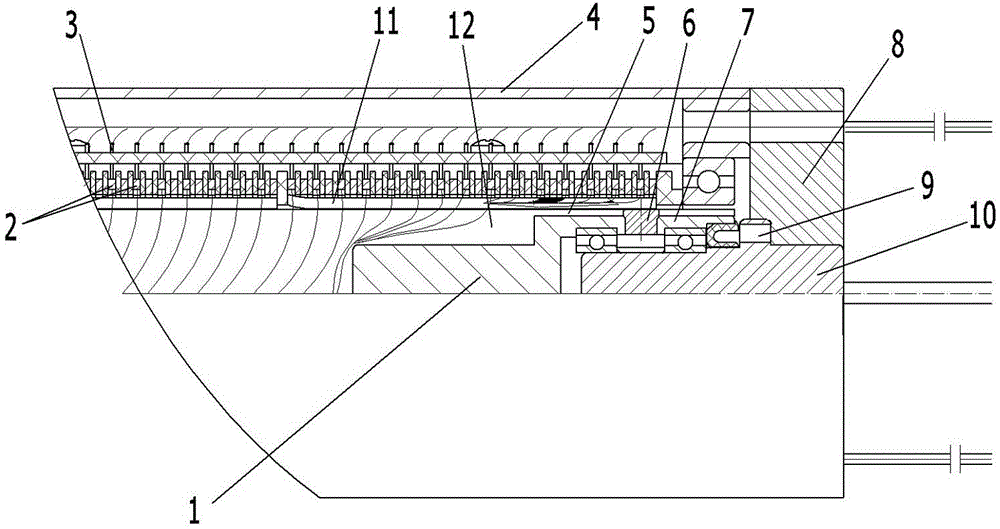 Photoelectric composite rotary connector