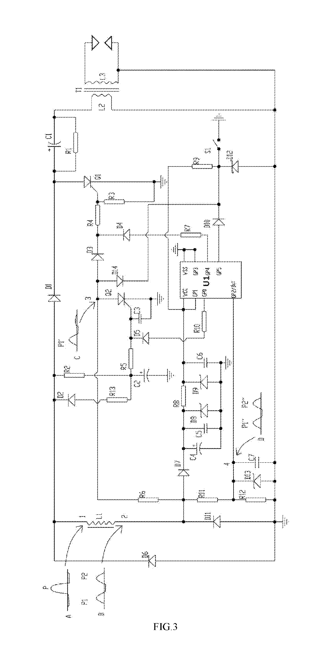 Combined Analog-Digital Gasoline Engine Ignition Method and Device