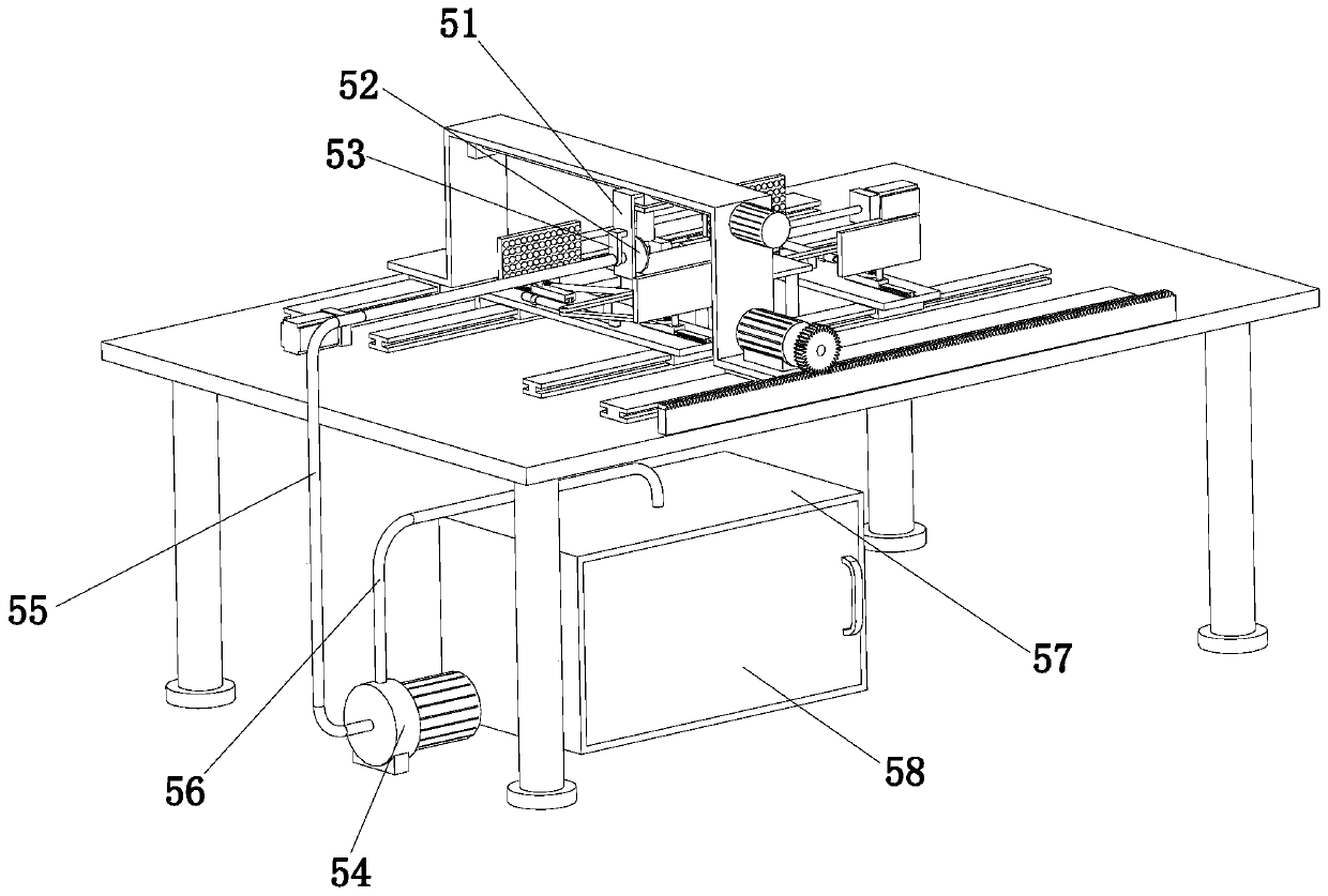 Graphene board positioning and drilling device