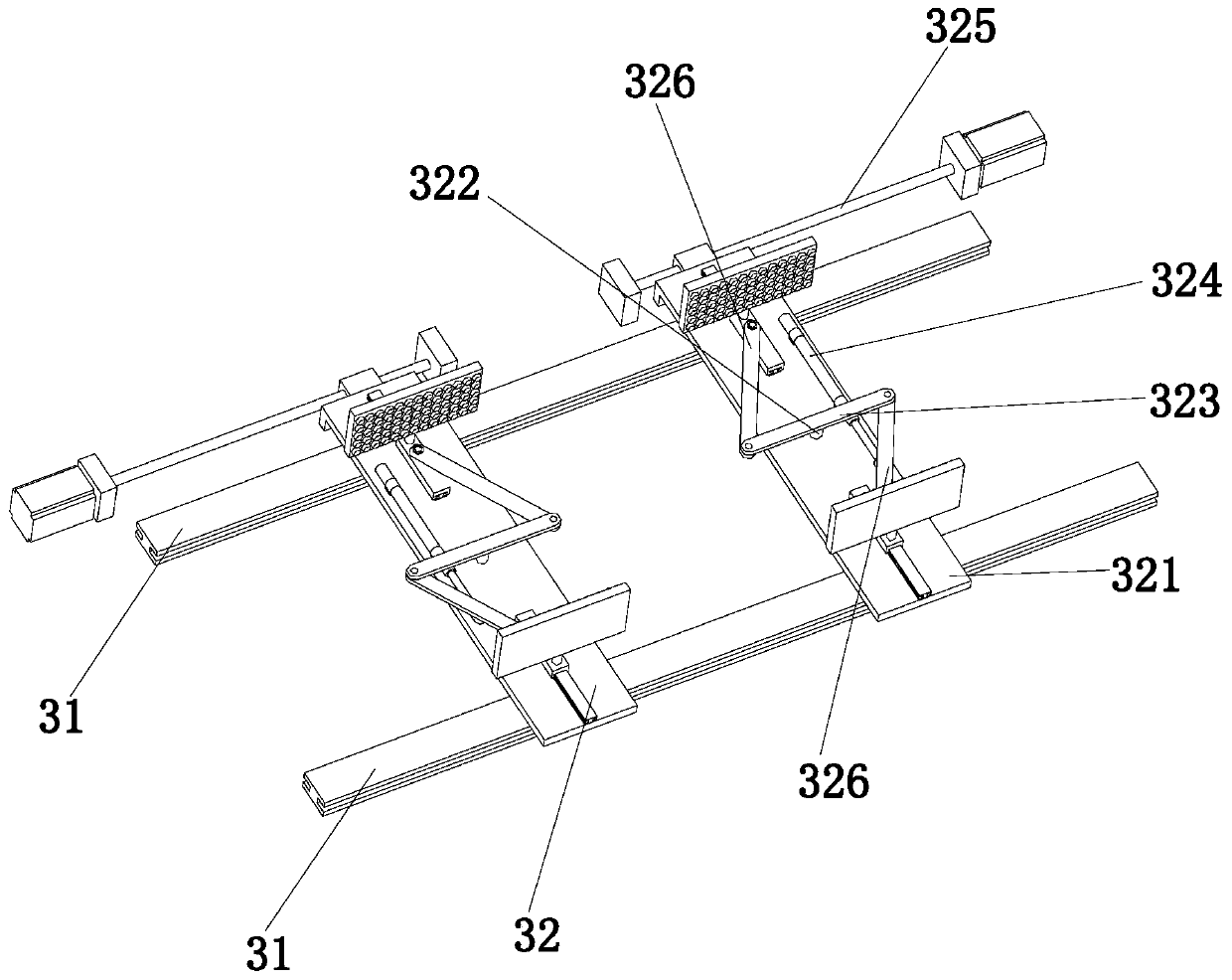 Graphene board positioning and drilling device