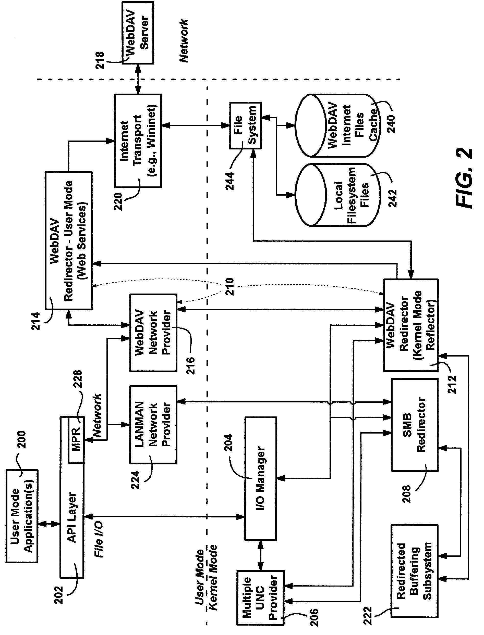 System and method for providing transparent access to distributed authoring and versioning files including encrypted files