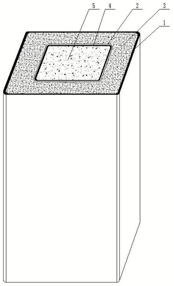 Buckling-restrained steel pipe-FRP confined concrete combined member and construction method